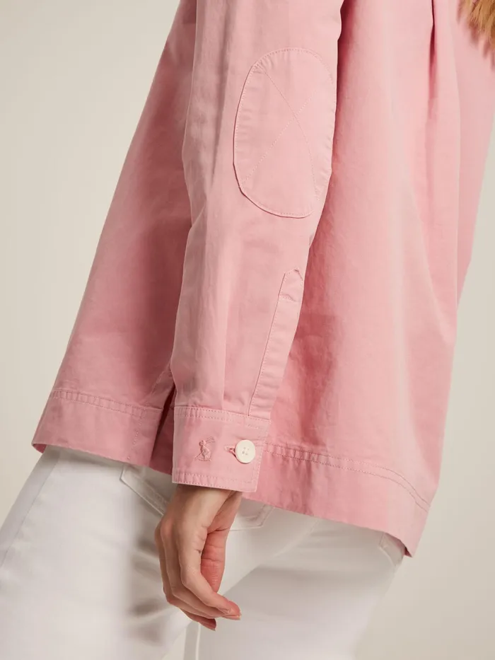 Joules Shirts and Blouses Pink Heavyweight Cotton Deck Shirt 8211 Women