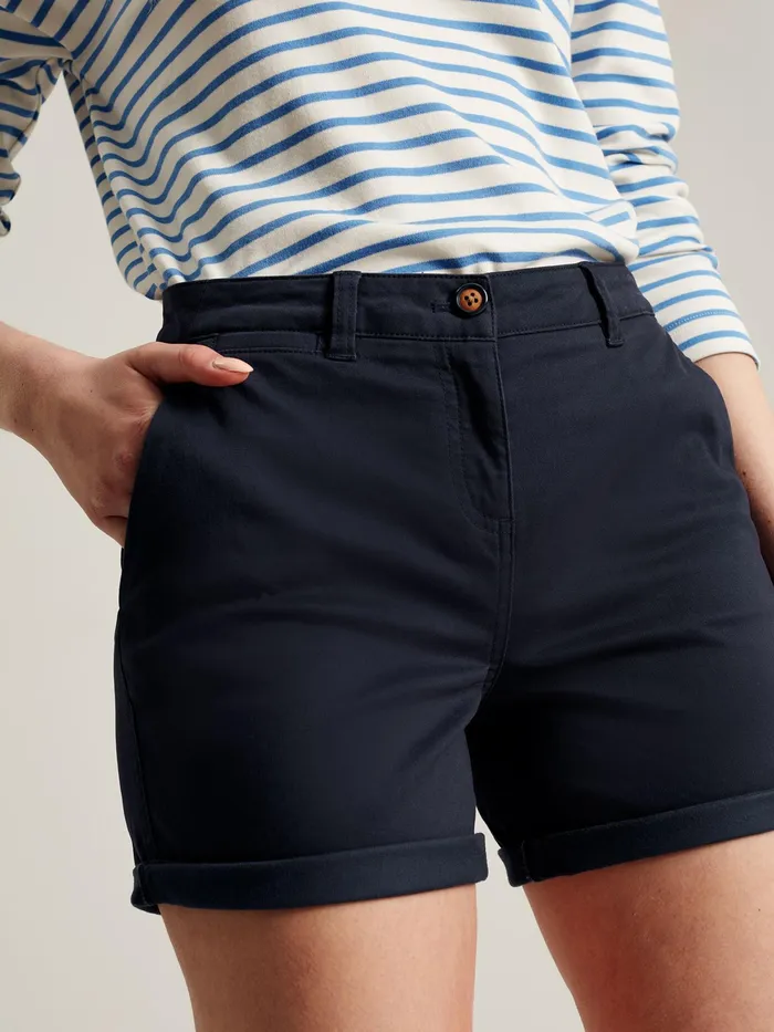 Joules Shorts and Skirts Blue Mid Thigh Length Chino Shorts 8211 Women