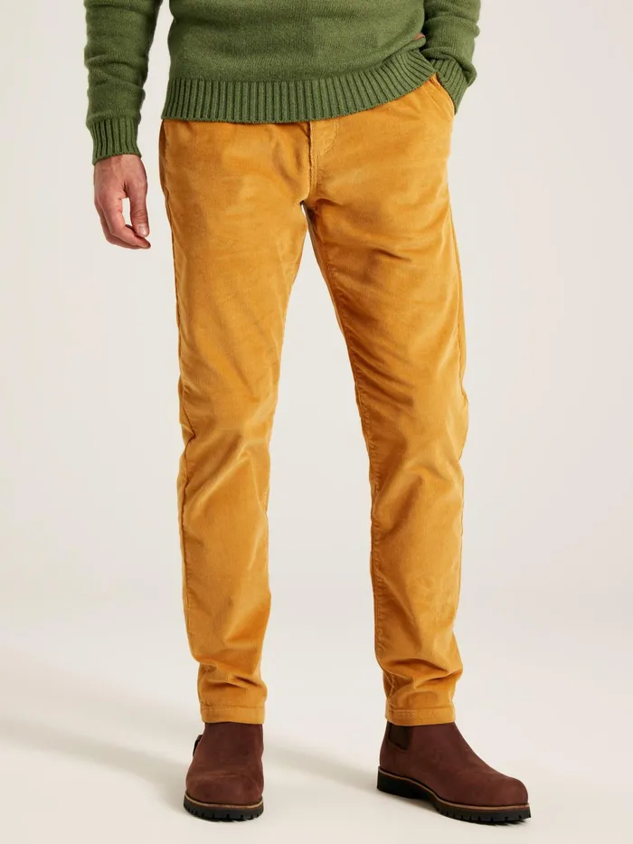 Joules Trousers Yellow Straight Leg Uroy Trousers 8211 Men