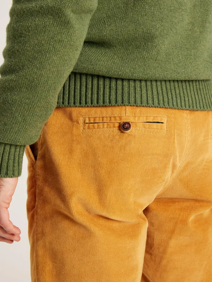 Joules Trousers Yellow Straight Leg Uroy Trousers 8211 Men