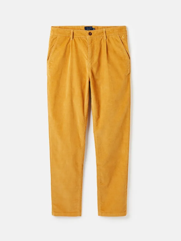 Joules Trousers Yellow Straight Leg Uroy Trousers 8211 Men