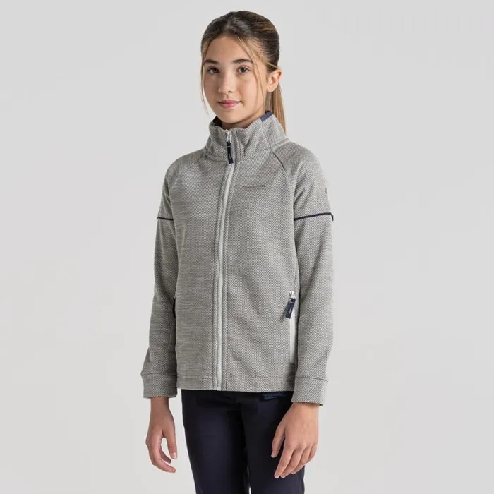 Kids Full Zip Fleece Craghoppers Kid039s Nico Full Zip Fleece Silver Cloud Kids Full Zip Fleece Craghoppers Kid039s Nico Full Zip Fleece Silver Cloud