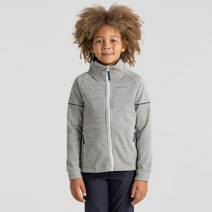 Kids Full Zip Fleece Craghoppers Kid039s Nico Full Zip Fleece Silver Cloud Kids Full Zip Fleece Craghoppers Kid039s Nico Full Zip Fleece Silver Cloud