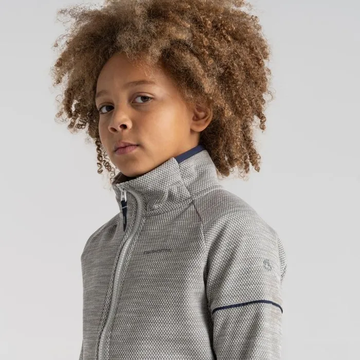 Kids Full Zip Fleece Craghoppers Kid039s Nico Full Zip Fleece Silver Cloud Kids Full Zip Fleece Craghoppers Kid039s Nico Full Zip Fleece Silver Cloud