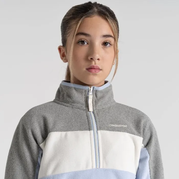 Kids Half Zip Fleece Craghoppers Kid039s Linden Half Zip Fleece Autumn Mist Soft Grey Marl Kids Half Zip Fleece Craghoppers Kid039s Linden Half Zip Fleece Autumn Mist Soft Grey Marl