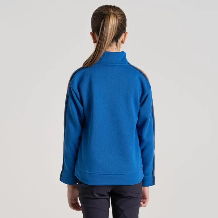 Kids Half Zip Fleece Craghoppers Kid039s Rey Half Zip Fleece Bolt Blue Kids Half Zip Fleece Craghoppers Kid039s Rey Half Zip Fleece Bolt Blue