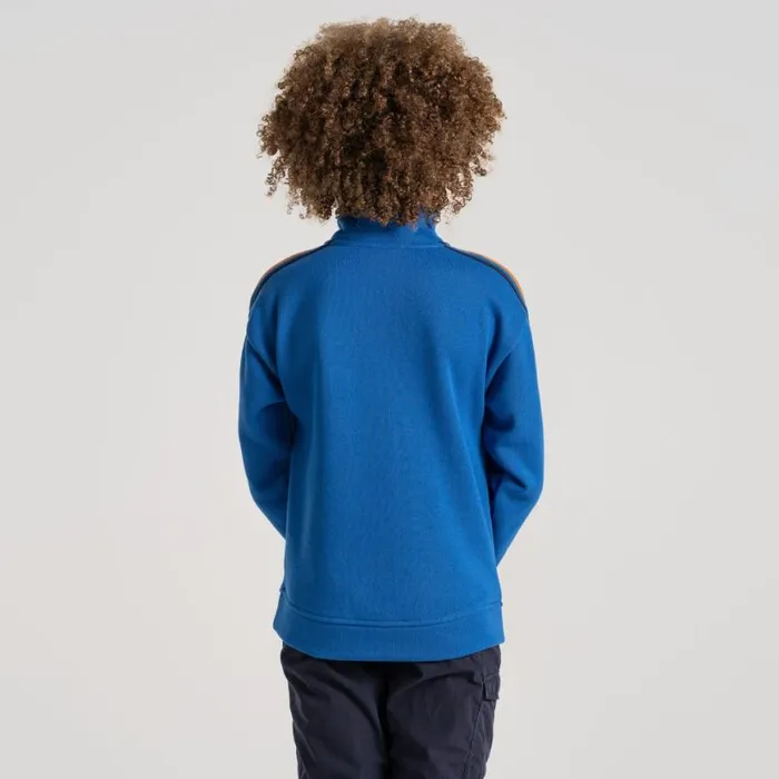 Kids Half Zip Fleece Craghoppers Kid039s Rey Half Zip Fleece Bolt Blue Kids Half Zip Fleece Craghoppers Kid039s Rey Half Zip Fleece Bolt Blue