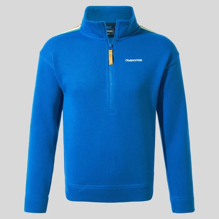 Kids Half Zip Fleece Craghoppers Kid039s Rey Half Zip Fleece Bolt Blue Kids Half Zip Fleece Craghoppers Kid039s Rey Half Zip Fleece Bolt Blue