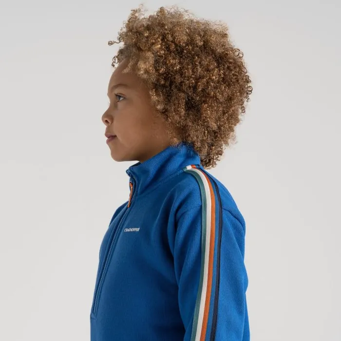Kids Half Zip Fleece Craghoppers Kid039s Rey Half Zip Fleece Bolt Blue Kids Half Zip Fleece Craghoppers Kid039s Rey Half Zip Fleece Bolt Blue