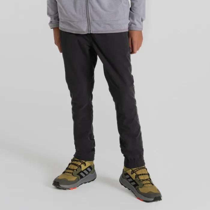 Kids Walking Trousers Craghoppers Kid039s Nosilife Pinzon Trousers Black Pepper