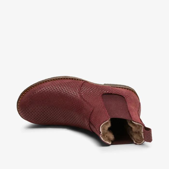 KIDS Winter boots bisgaardshoes madia lamb blackberry Black