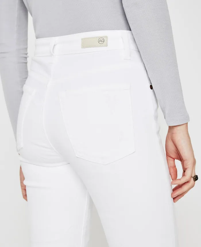 Kinsley Authentic White Destructed Women AG Jeans Denim Kinsley Authentic White Destructed Women AG Jeans Denim
