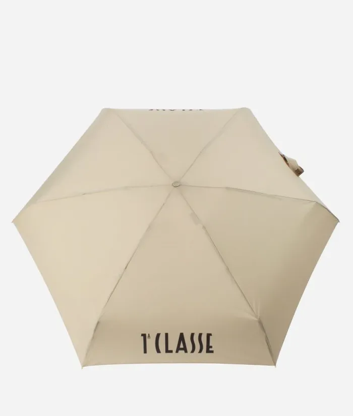 Man Umbrellas Alviero Martini 1 Classe Supermini Logo Umbrella Sand