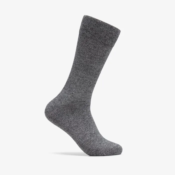 Marled Crew Sock Black Men Clarks Accessories