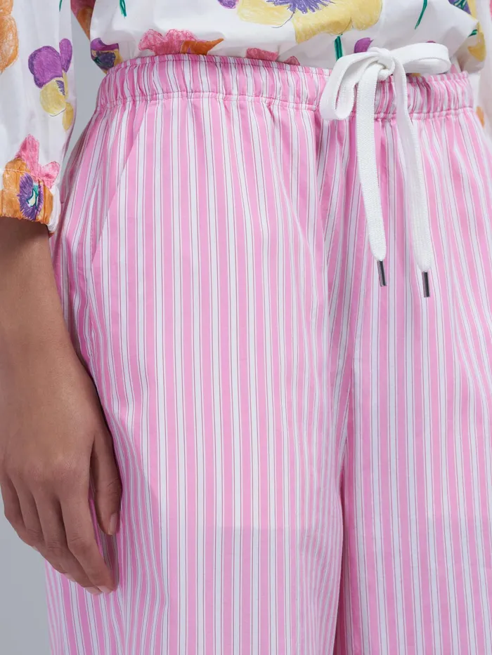 Marni Pink Dipdyed Poplin Trousers Pink Gummy Womens Pants Marni Pink Dipdyed Poplin Trousers Pink Gummy Womens Pants