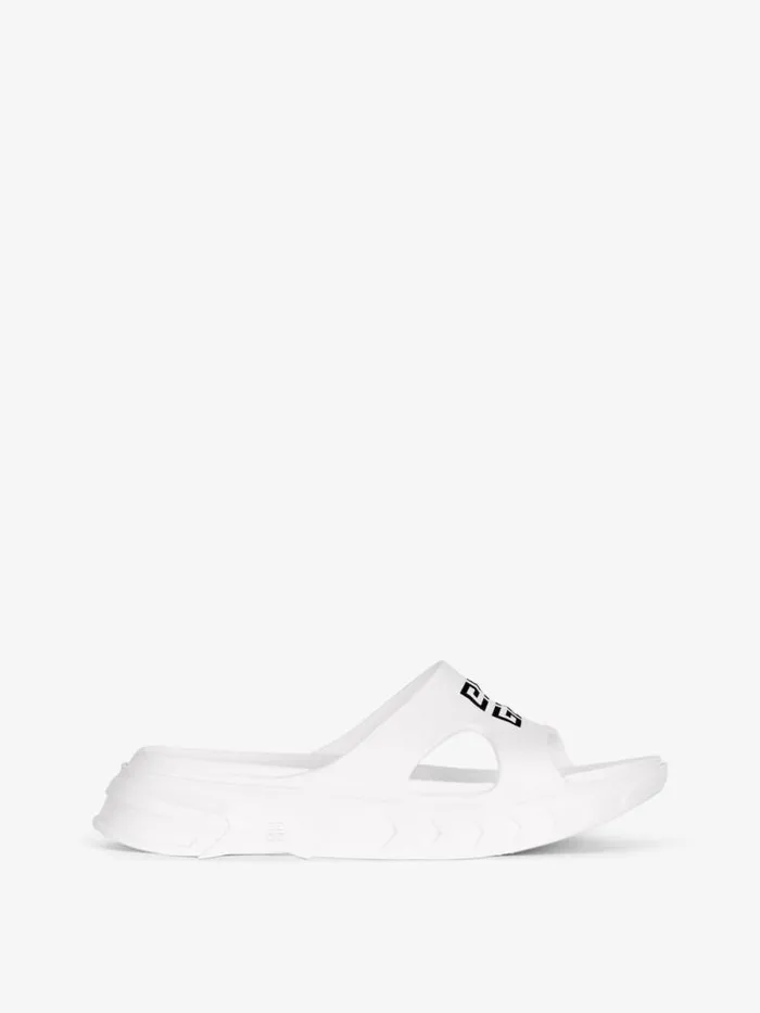 Marshmallow Sandals In Rubber White Men Givenchy Slides and Sandals