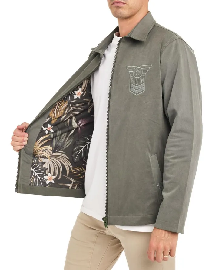 Men039s JACKET NILES ARMY Eshop PullIn Jackets and WindStopper