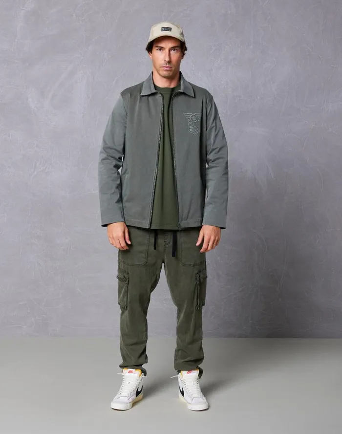Men039s JACKET NILES ARMY Eshop PullIn Jackets and WindStopper