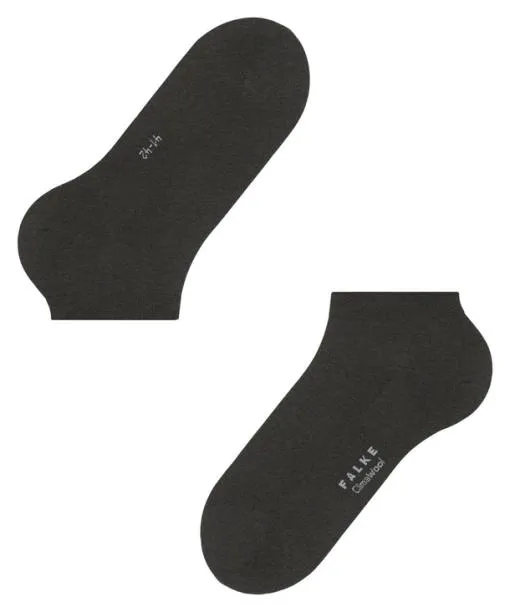 Men ClimaWool Men Sneaker Socks Anthra Mel FALKE Ankle Socks