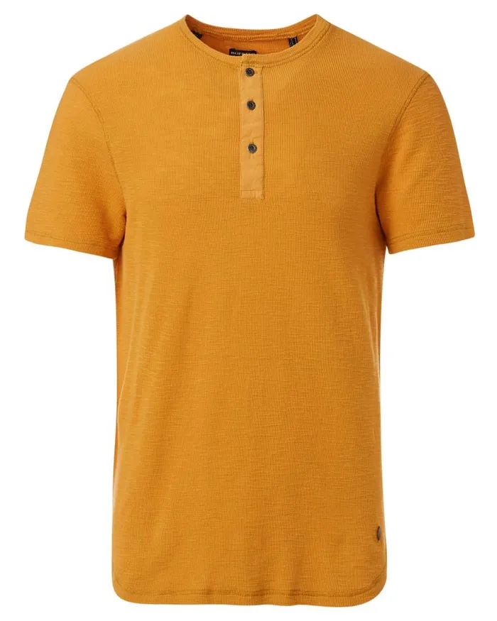 Men Cotton Kosory Henley TShirt Scotch Buffalo David Bitton Tops and Tees