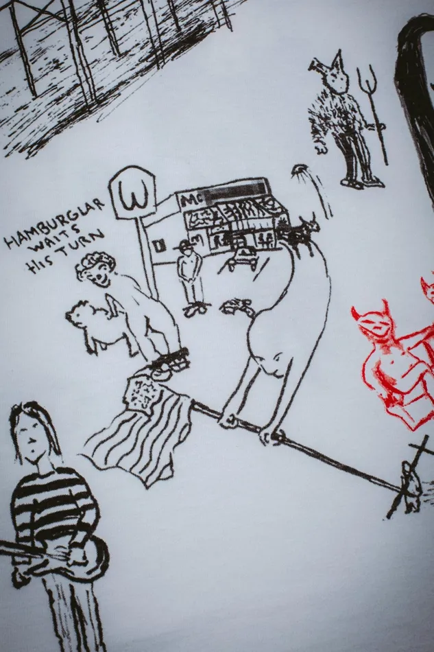 Men Dill Drawings Tee Fucking Awesome Short Sleeve Men Dill Drawings Tee Fucking Awesome Short Sleeve