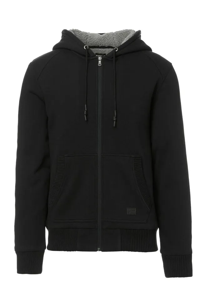 Men Fasox Black Mens Sweatshirt Black Buffalo David Bitton Sweatshirts and Hoodies