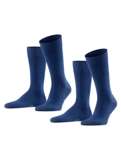 Men Happy 2Pack Men Socks Royal Blue FALKE Socks