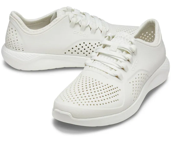 Men LiteRide Pacer Almost White Crocs Sneakers