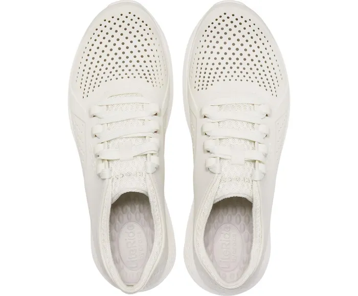 Men LiteRide Pacer Almost White Crocs Sneakers