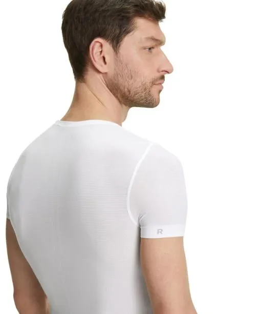Men Men TShirt Ultralight Cool White FALKE Short Sleeve Shirts