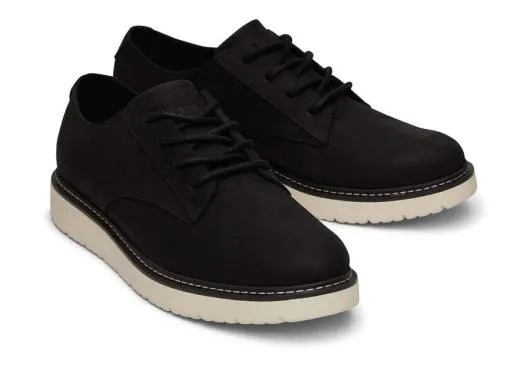 Men MenNavi TRVL LITE Black Water Resistant Dress Shoe Water Resistant Black TOMS Dress Shoes