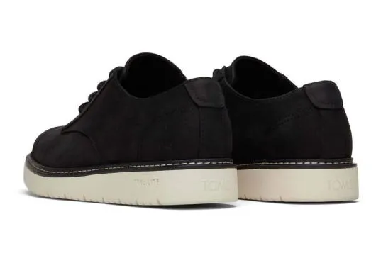 Men MenNavi TRVL LITE Black Water Resistant Dress Shoe Water Resistant Black TOMS Dress Shoes