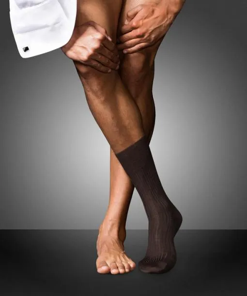 Men No 7 Finest Merino Men Socks Brown FALKE Socks