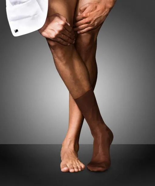 Men No 9 Pure Fil Dcosse Men Socks Acacia FALKE Socks