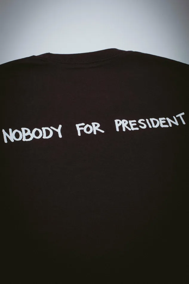 Men Nobody For President Tee Fucking Awesome Short Sleeve Men Nobody For President Tee Fucking Awesome Short Sleeve
