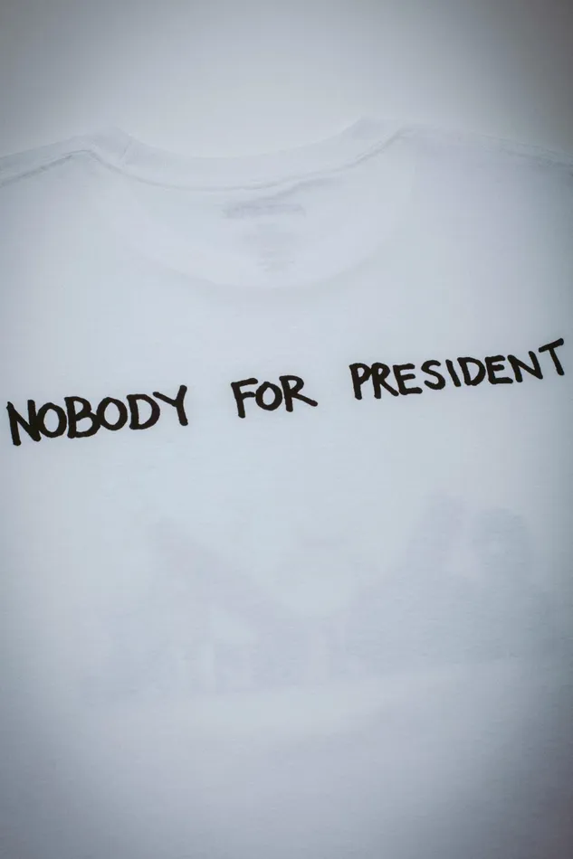 Men Nobody For President Tee Fucking Awesome Short Sleeve Men Nobody For President Tee Fucking Awesome Short Sleeve