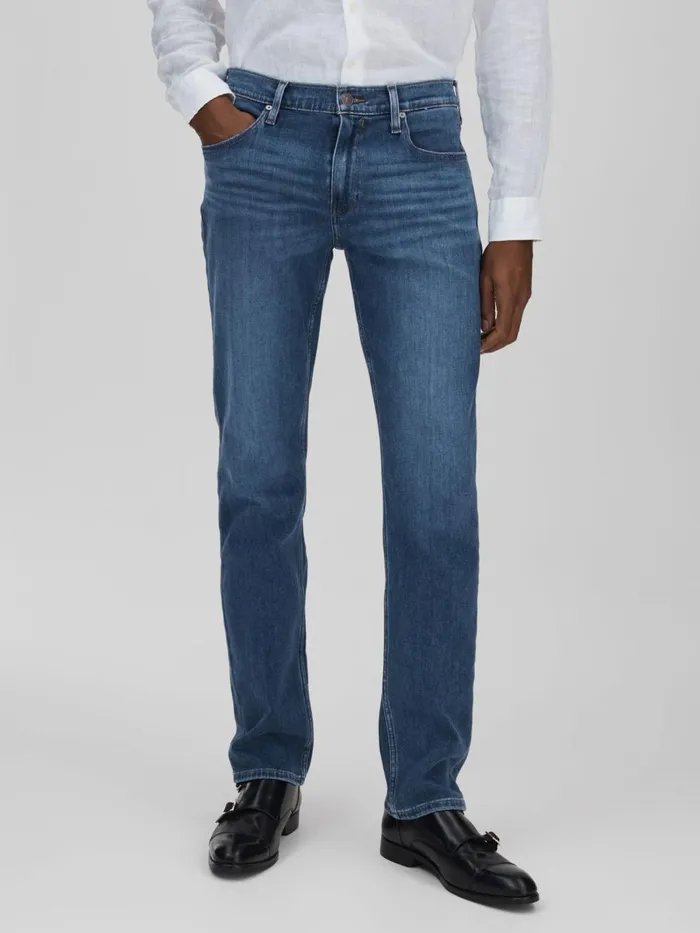 Men Reiss Jeans Straight Leg Jeans Atwell Blue