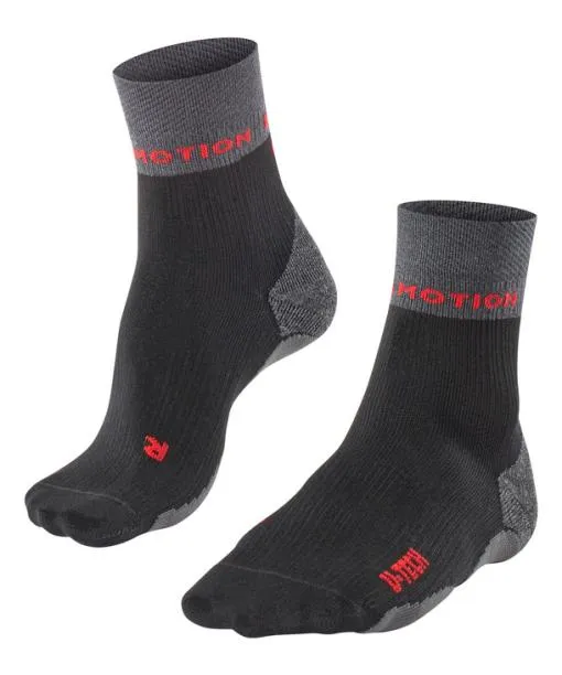 Men RU True Motion Nevos Men Running Socks Black FALKE Running Socks