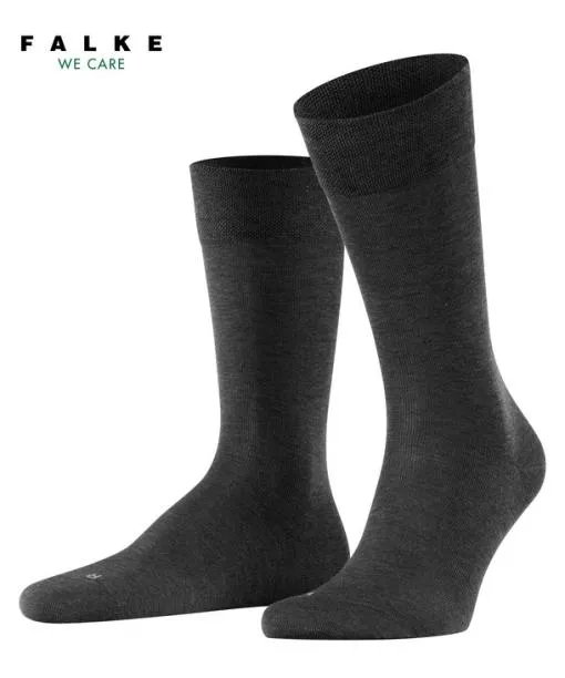 Men Sensitive Malaga Men Socks Anthracite Mel FALKE Functionals