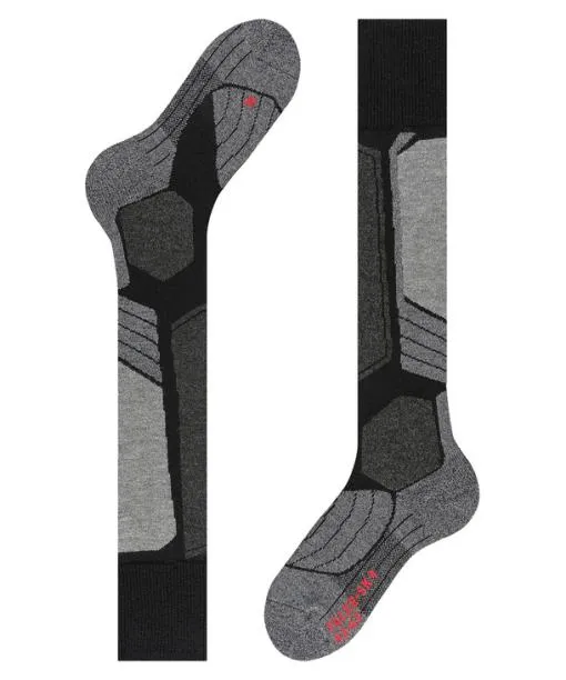 Men SK1 Comfort Men Skiing Kneehigh Socks Black FALKE Ski Socks