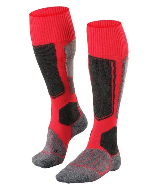 Men SK1 Comfort Men Skiing Kneehigh Socks Lipstick FALKE Ski Socks