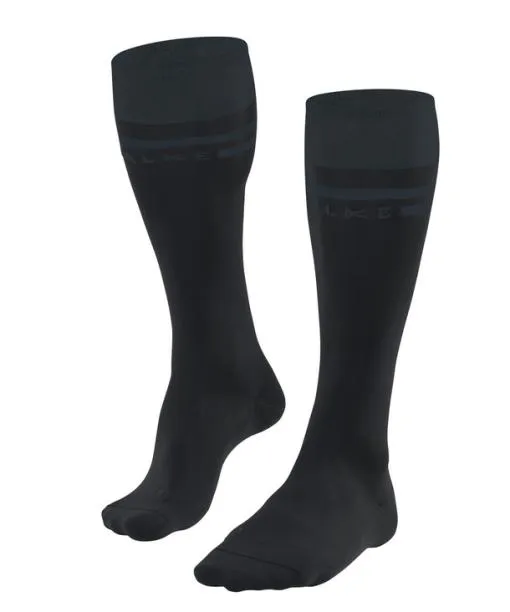 Men SK7 Race Men Skiing Kneehigh Socks Black FALKE Ski Socks
