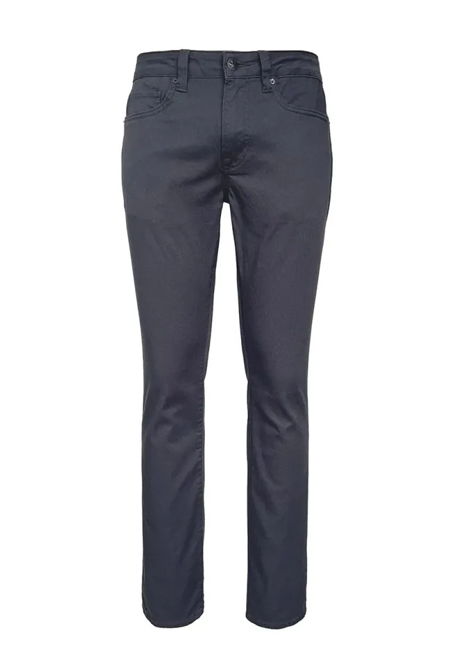 Men Slim Fit Beige Twill Pants Sablee Buffalo David Bitton Pants