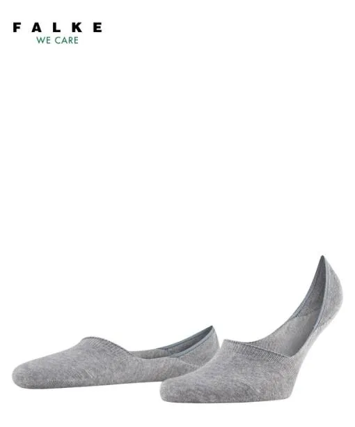 Men Step Medium Cut Men No Show Socks Light Greymel FALKE No Show Socks