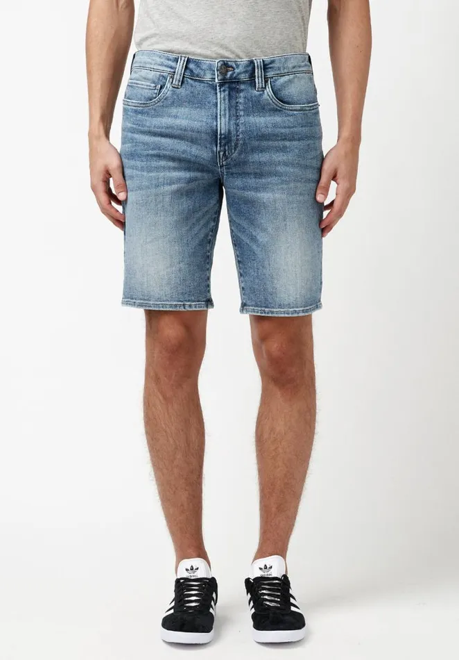 Men Super Stretch Relaxed Straight Dean Sanded Shorts Indigo Buffalo David Bitton Shorts Men Super Stretch Relaxed Straight Dean Sanded Shorts Indigo Buffalo David Bitton Shorts