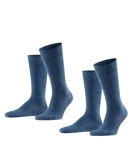 Men Swing 2Pack Men Socks Navyblue M FALKE Socks