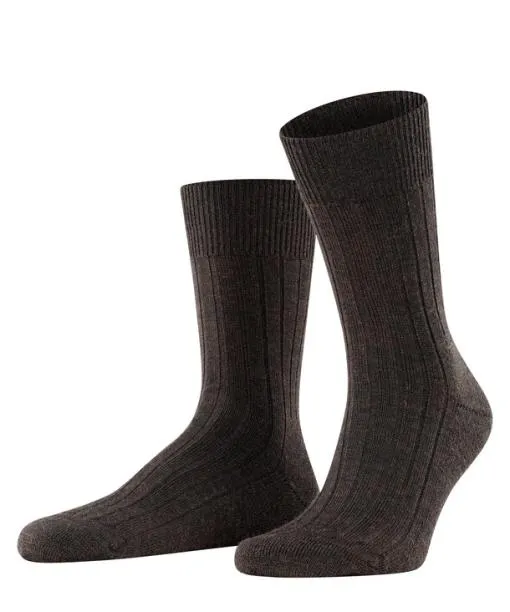 Men Teppich Im Schuh Men Socks Dark Brown FALKE Socks