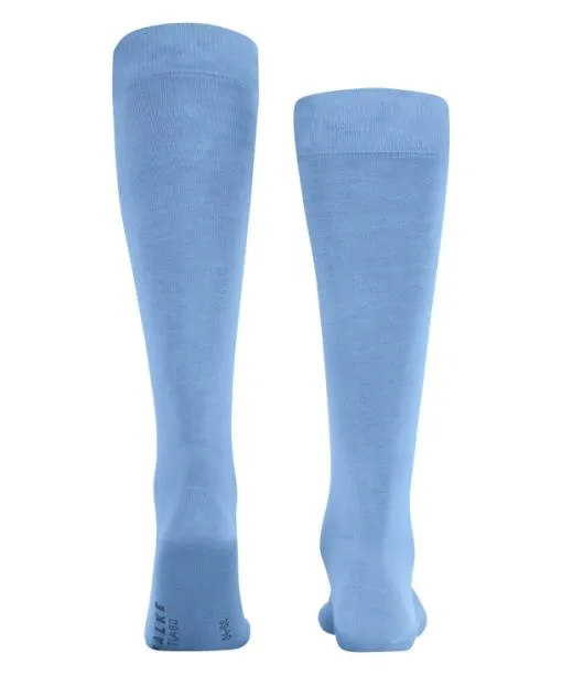 Men Tiago Men Kneehigh Socks Cornflower Blue FALKE Knee High Socks