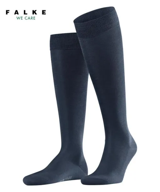 Men Tiago Men Kneehigh Socks Space Blue FALKE Knee High Socks