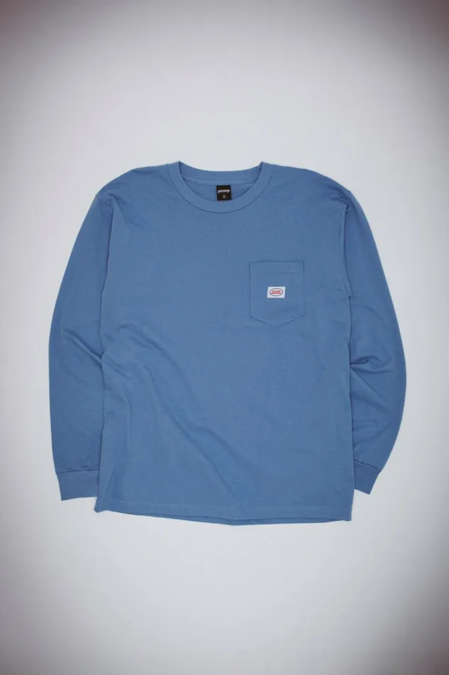 Men USA Made Heavy Weight Pocket LS Tee Fucking Awesome Long Sleeve Tee Men USA Made Heavy Weight Pocket LS Tee Fucking Awesome Long Sleeve Tee